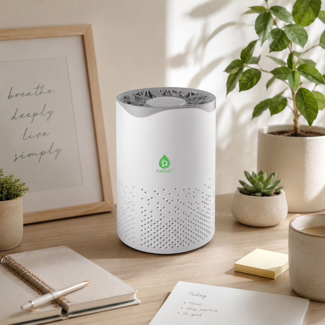 USB Powered True HEPA Air Purifier