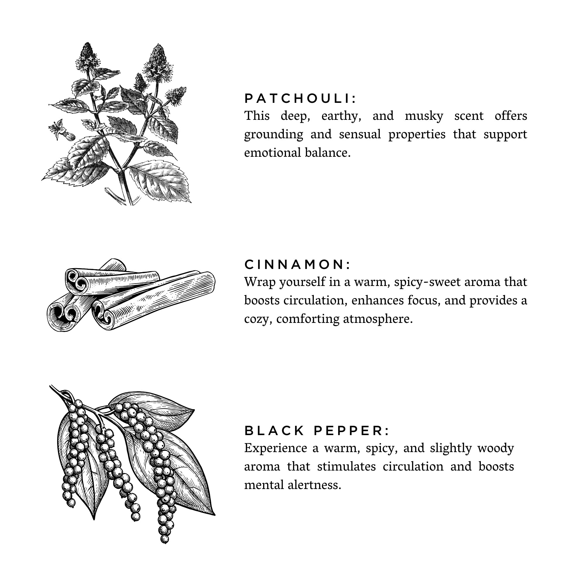 Moonglow - Reed Diffuser (Patchouli + Cinnamon + Black Pepper)