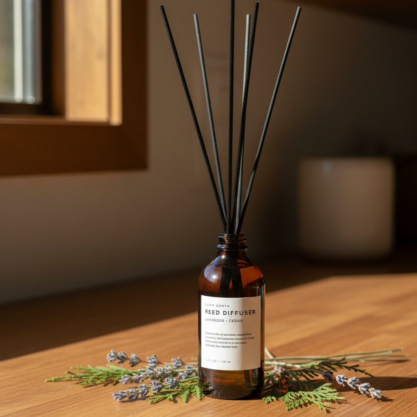 Lavender + Cedar - Reed Diffuser
